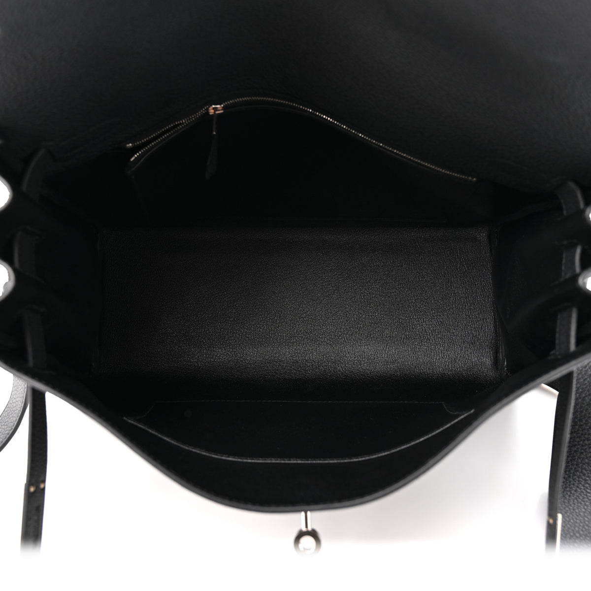 Hermes Togo Kelly Messenger GM Black 5 of 11