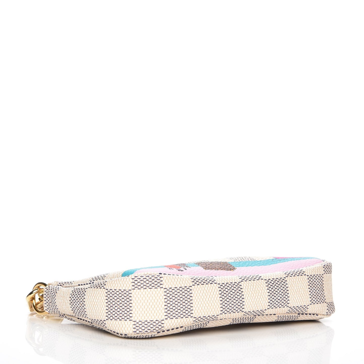 Damier Azur 2016 Christmas Animation Mini Pochette Accessories