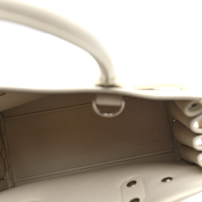 Saint Laurent Grained Calfskin Nano Sac de Jour Dove White 7 of 10