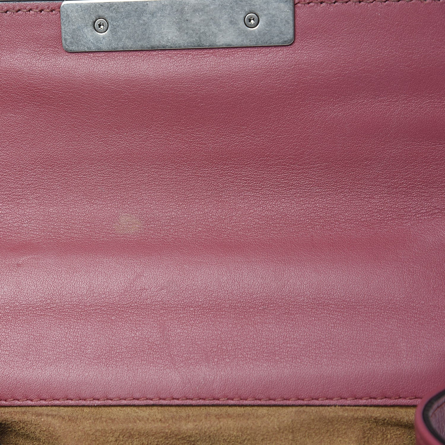 Gucci GG Supreme Monogram Blooms Small Padlock Shoulder Bag Beige Multicolor Dry Rose 12 of 13