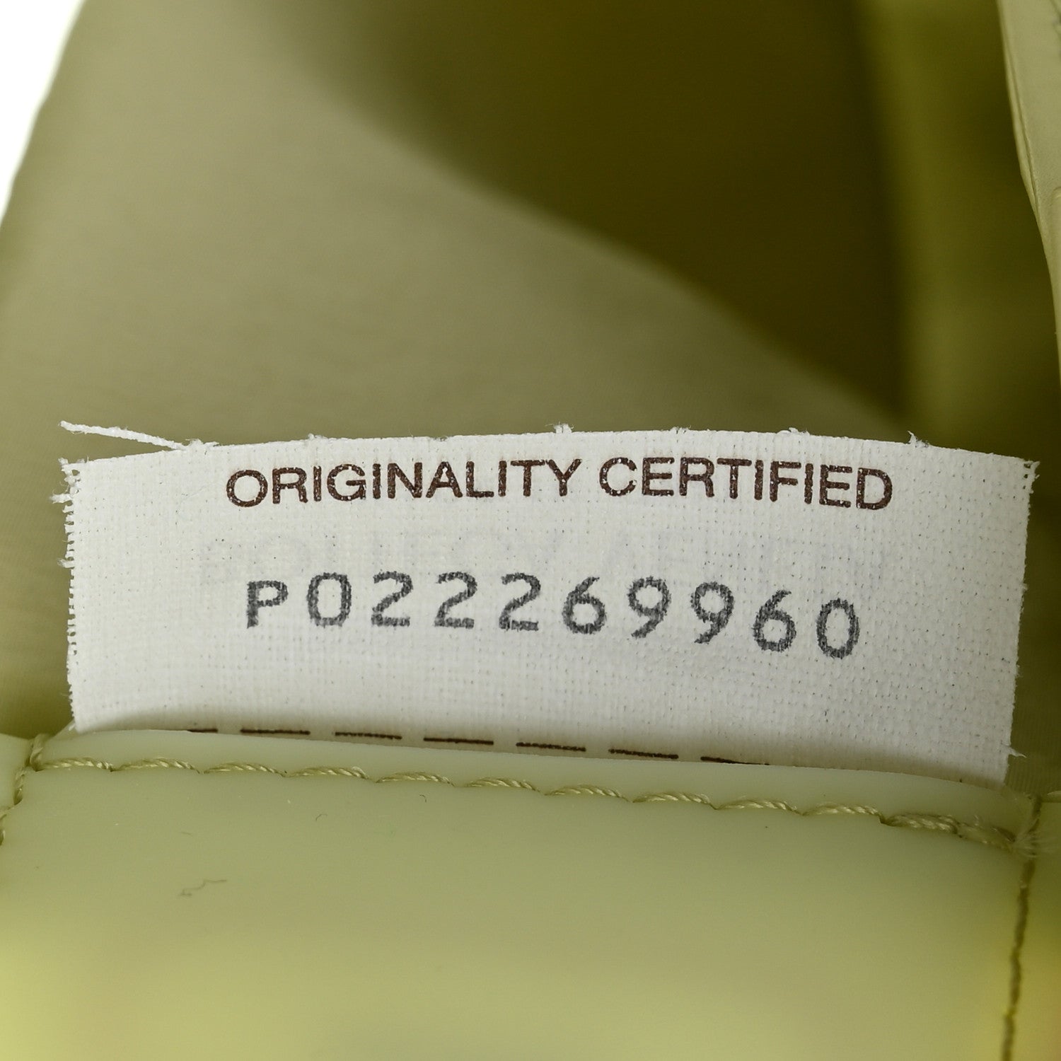 Bottega Veneta Paper Calfskin Intrecciato Cassette Belt Bag Lemon Washed 7 of 13