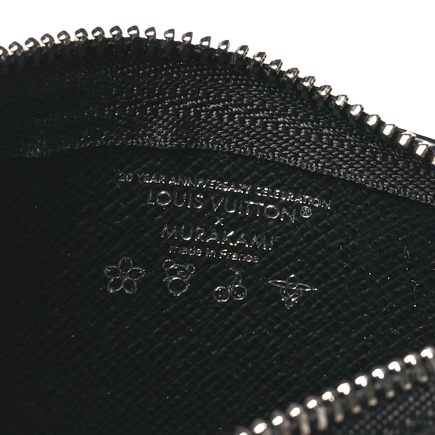 LV X TM Monogram Multicolor Key Pouch Black
