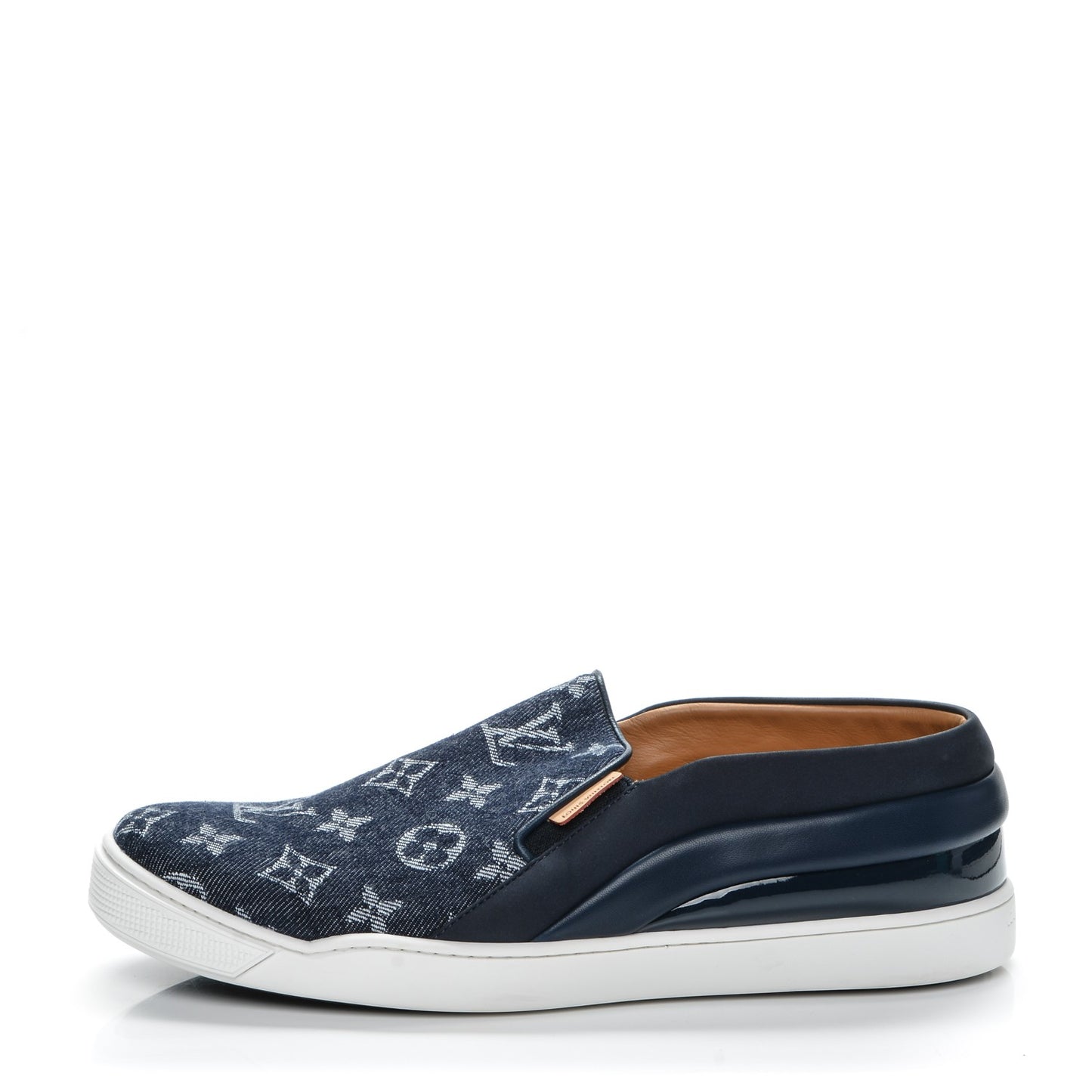Denim Monogram Tempo Sneakers 41 Blue