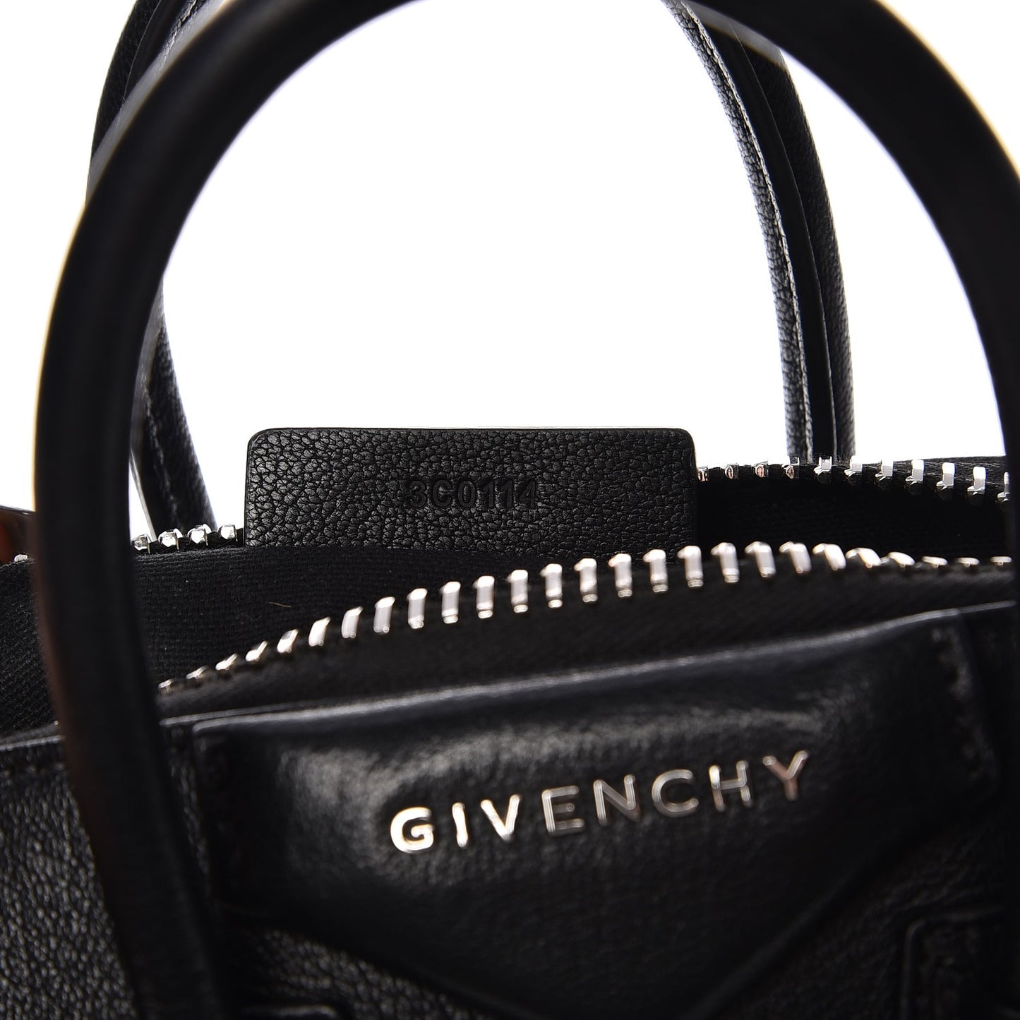 Sugar Goatskin Mini Antigona Black