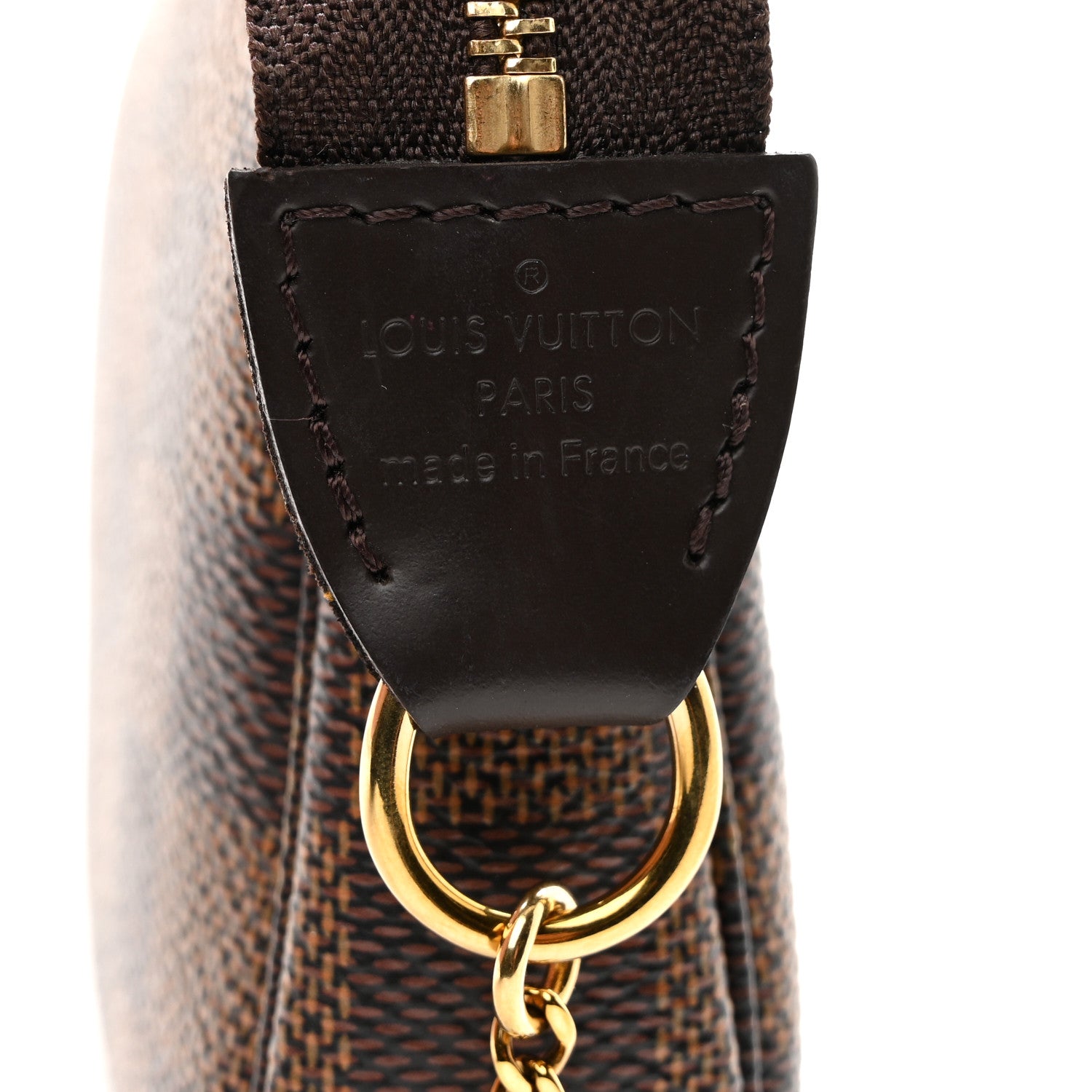 Louis Vuitton Damier Ebene Mini Pochette Accessories 6 of 7