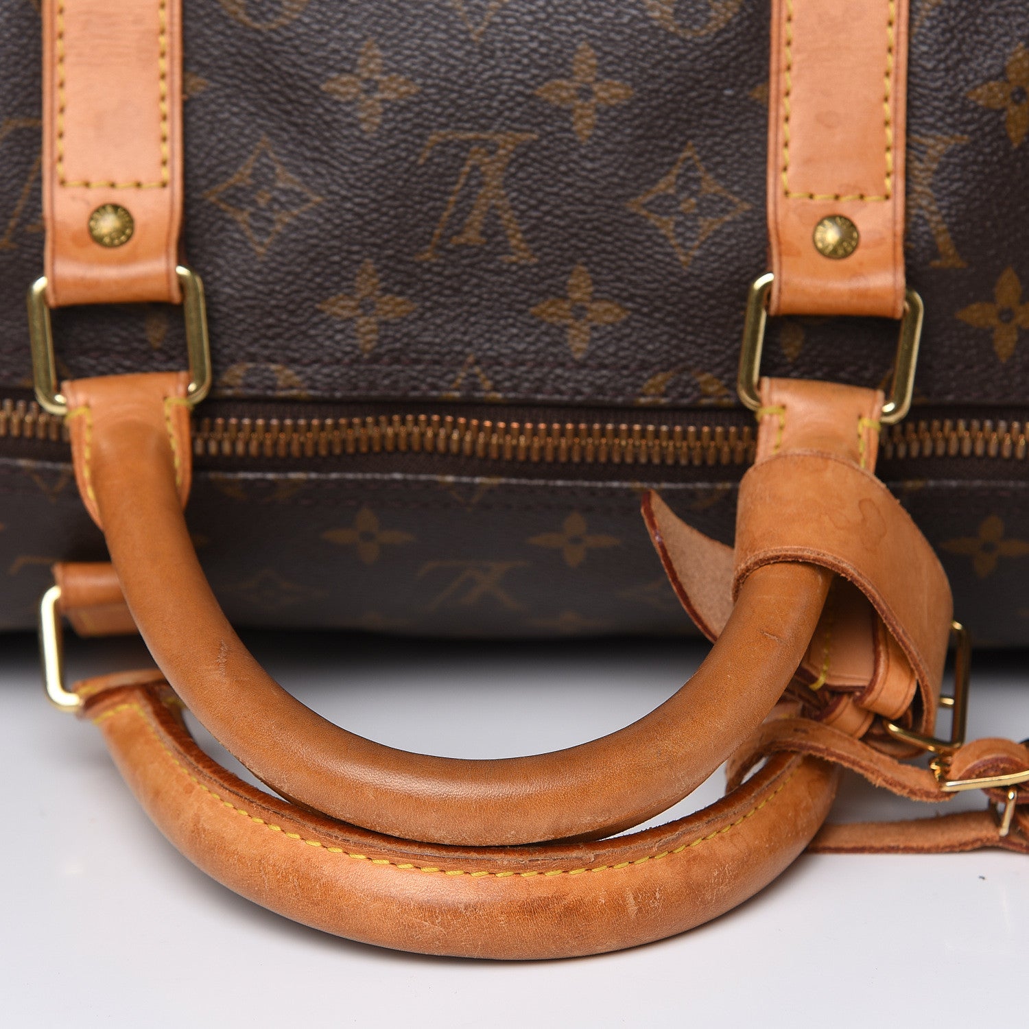 Louis Vuitton Monogram Keepall Bandouliere 55 15 of 17