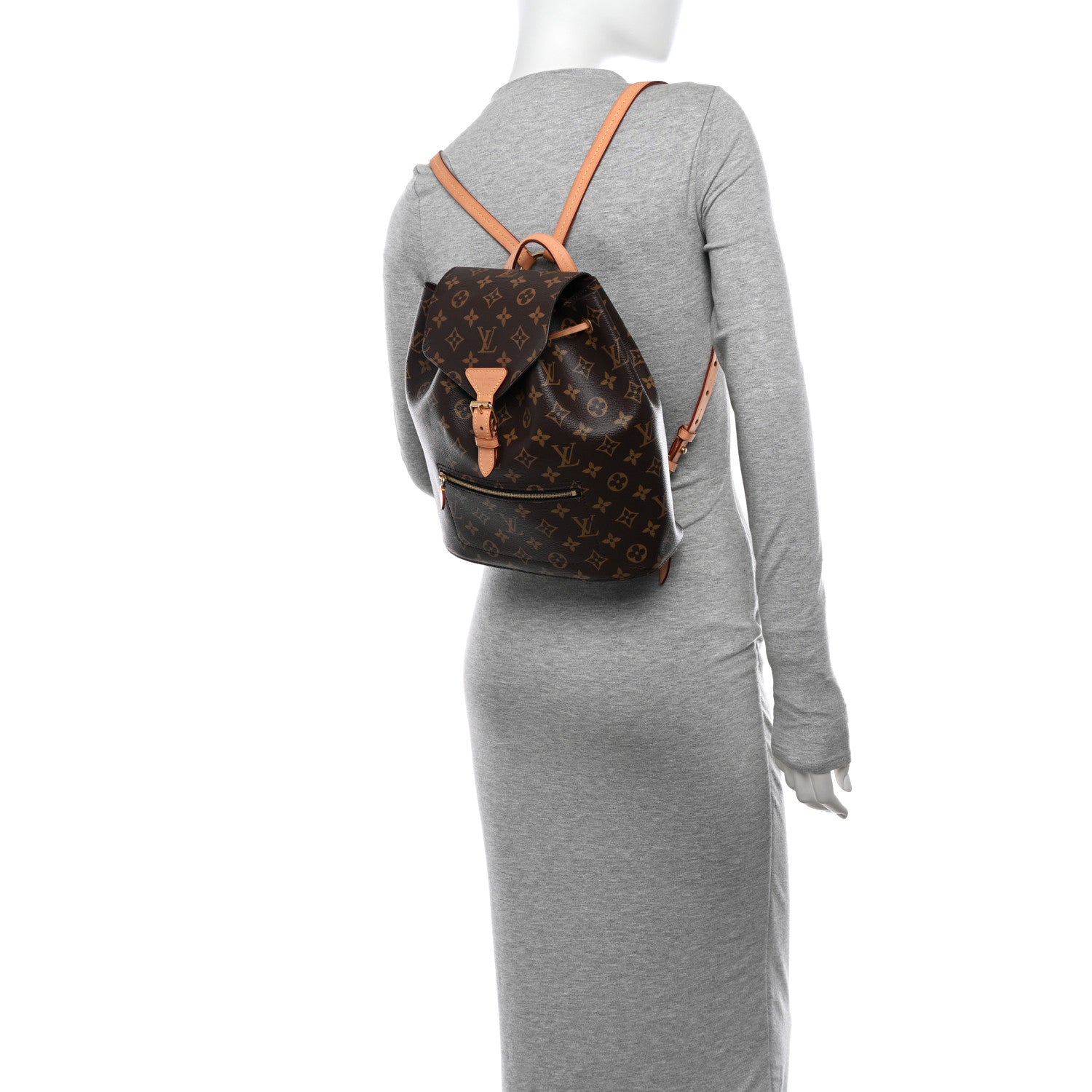 Louis Vuitton Monogram Montsouris NM Backpack 2 of 9