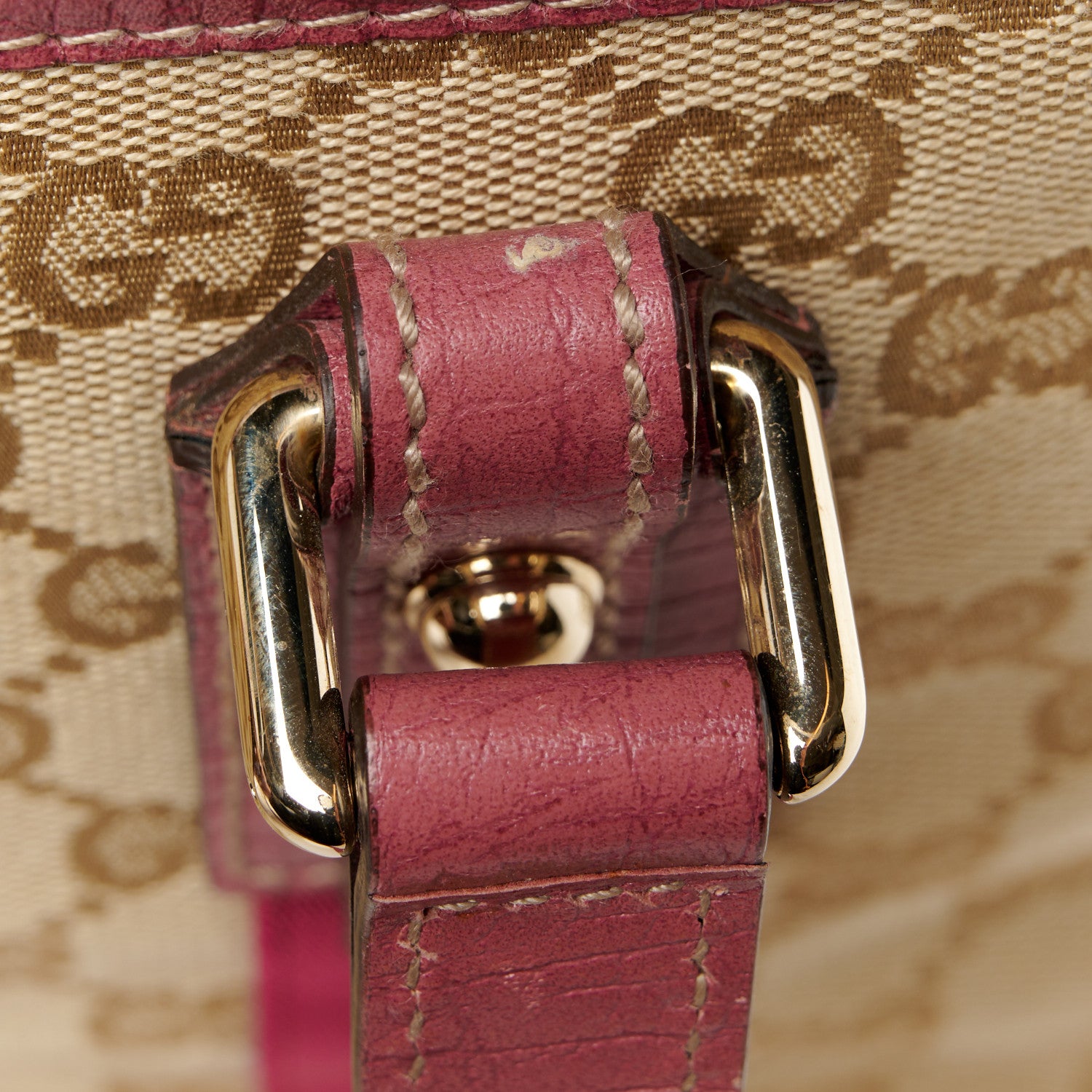 Gucci Monogram Medium Jolicoeur Tote Pink 13 of 14
