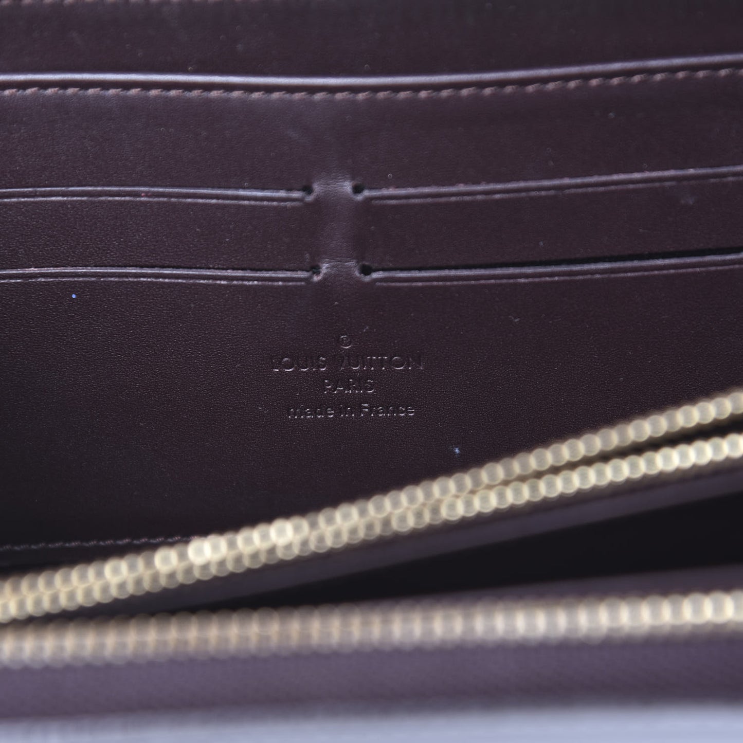 Vernis Zippy Wallet Amarante