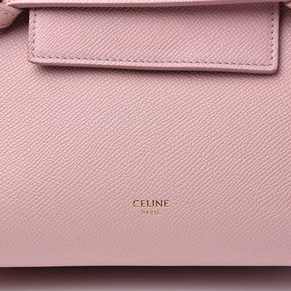 Celine Grained Calfskin Nano Belt Bag Vintage Pink 7 of 9