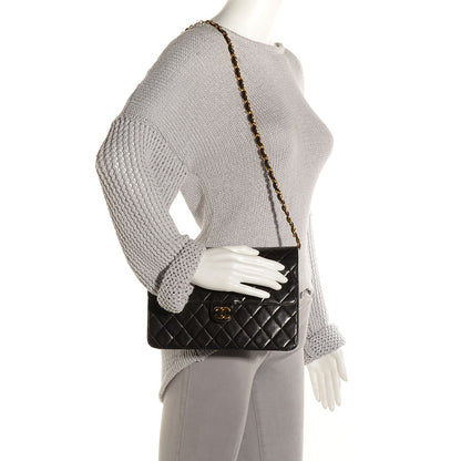 Chanel Lambskin Medium Single Flap Black 2 of 11