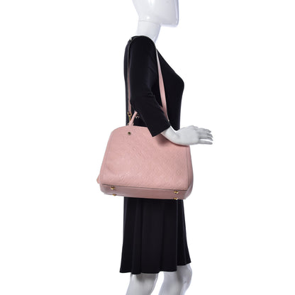 Louis Vuitton Empreinte Montaigne MM Rose Ballerine 2 of 10