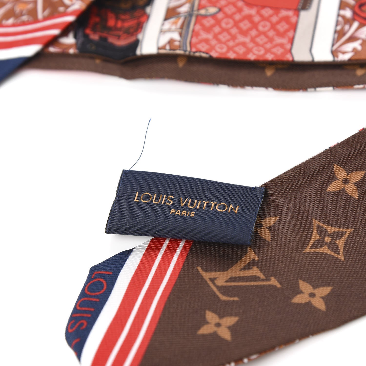 Louis Vuitton Silk Monogram LV Prive BB Bandeau Beige 2 of 2