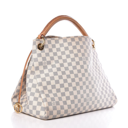 Louis Vuitton Damier Azur Artsy MM 3 of 8