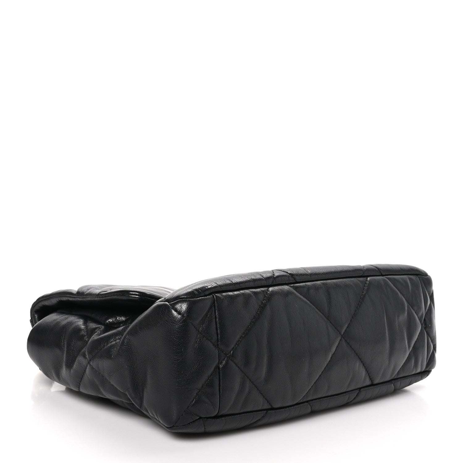 Chanel Lambskin Quilted Large Chanel 19 Flap Black 4 of 10