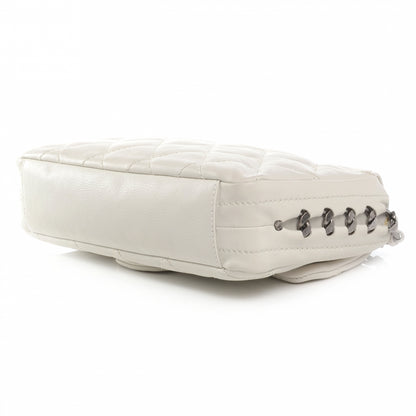 Chanel Calfskin Quilted Medium Modern Chain Flap White 4 of 9