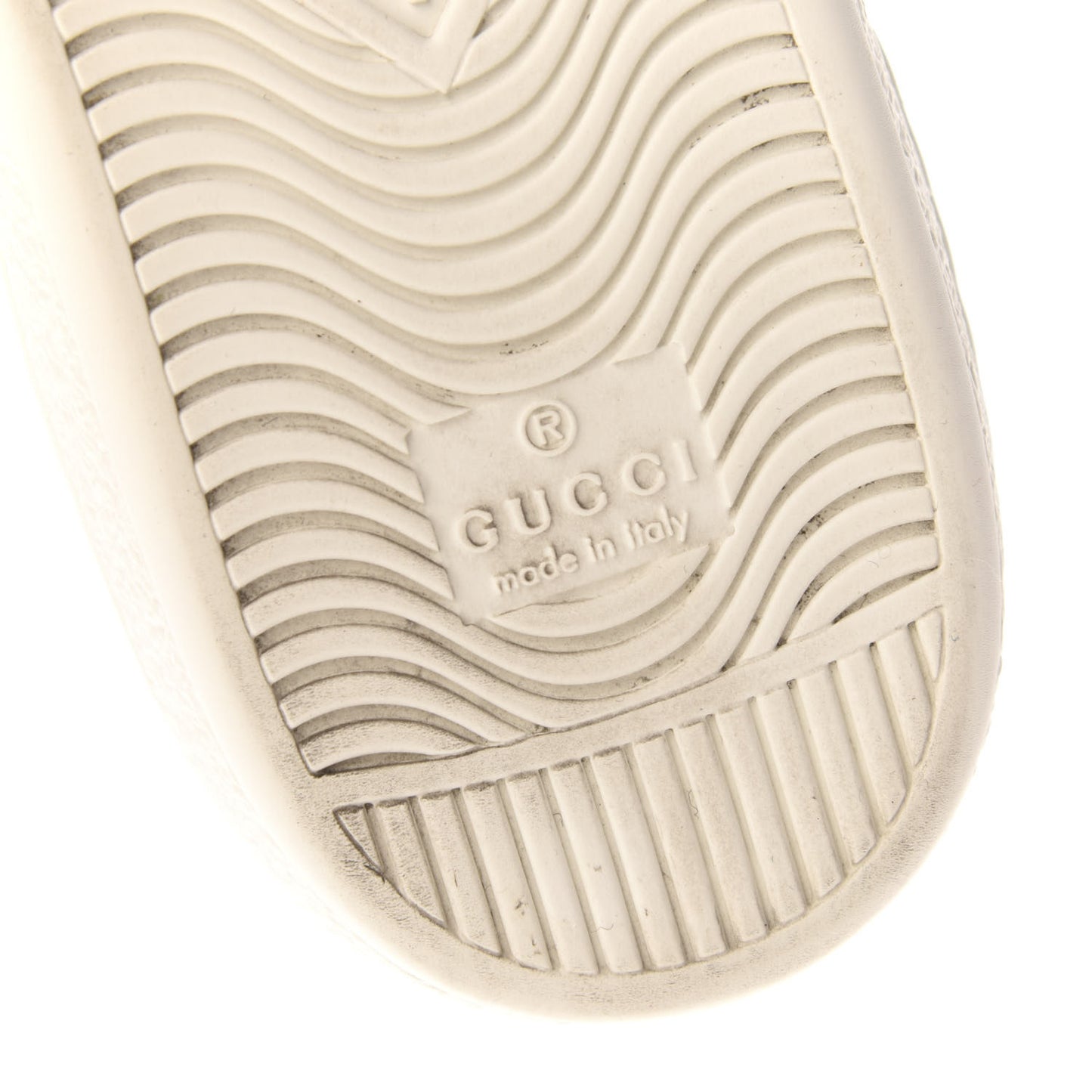 Calfskin Ayers Bee Embroidered Womens Ace Sneakers 39 White Green