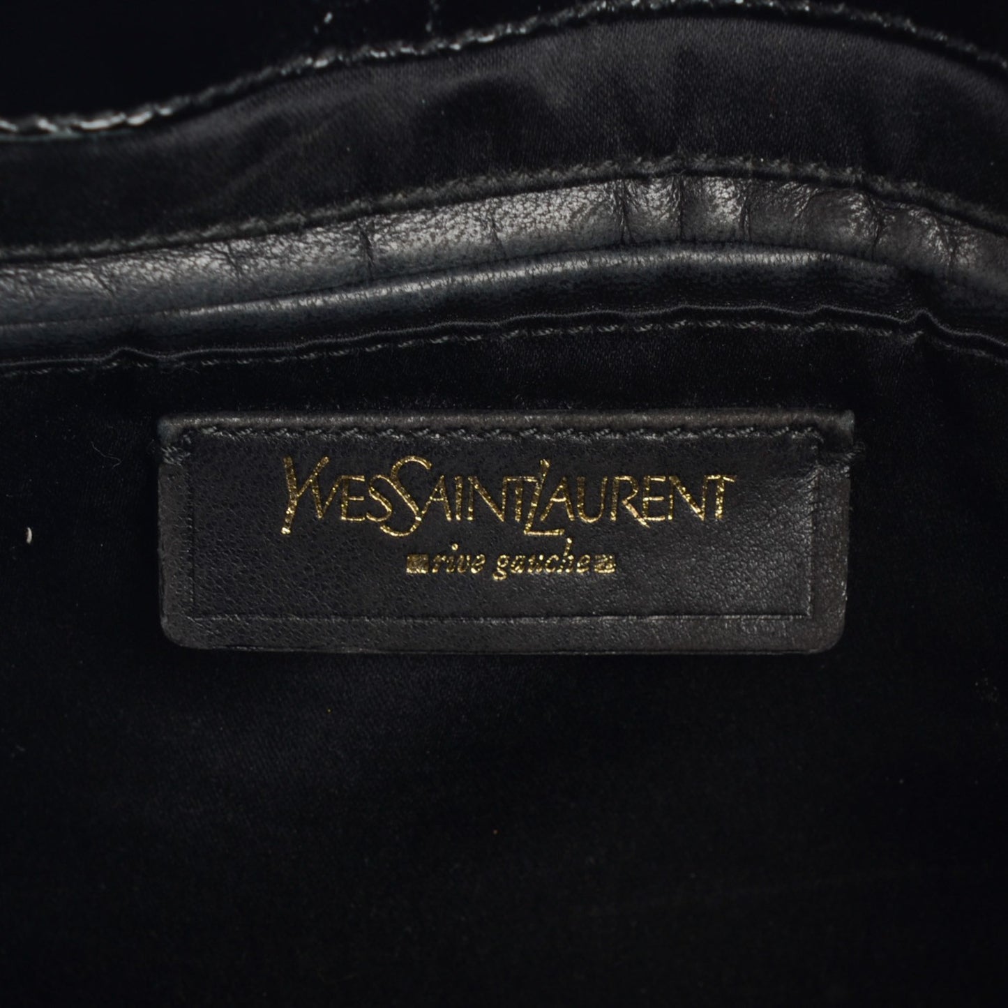 Patent Sac Anais Tote Black
