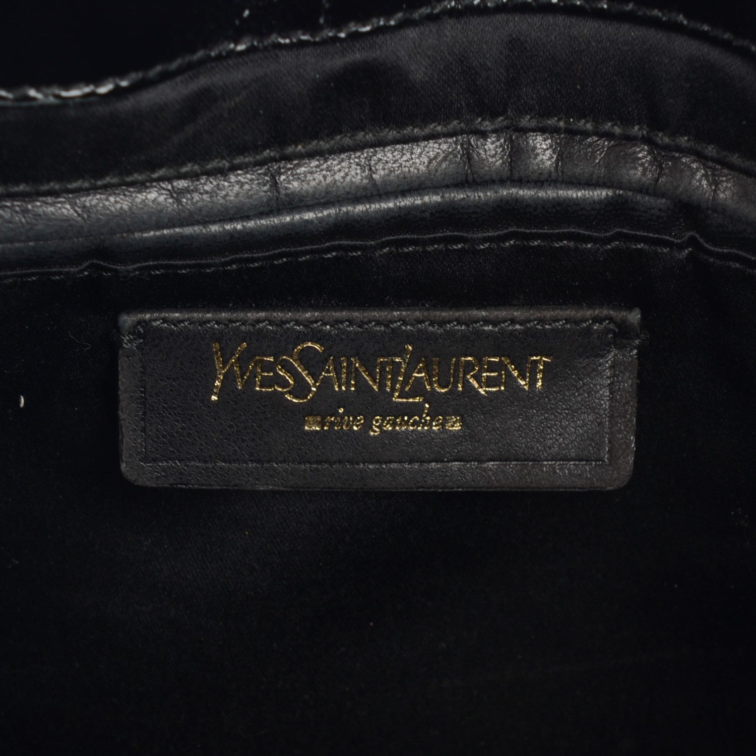 Saint Laurent Patent Sac Anais Tote Black 6 of 8