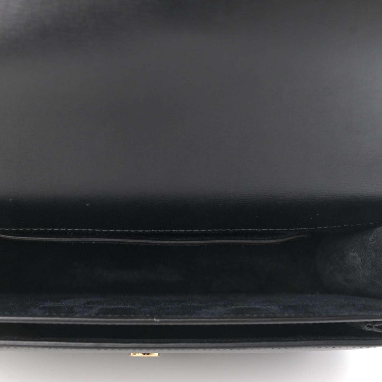 Smooth Calfskin Medium Monogram Sunset Satchel Black