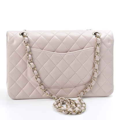 Chanel Lambskin Quilted Medium Double Flap Pink 2 of 10