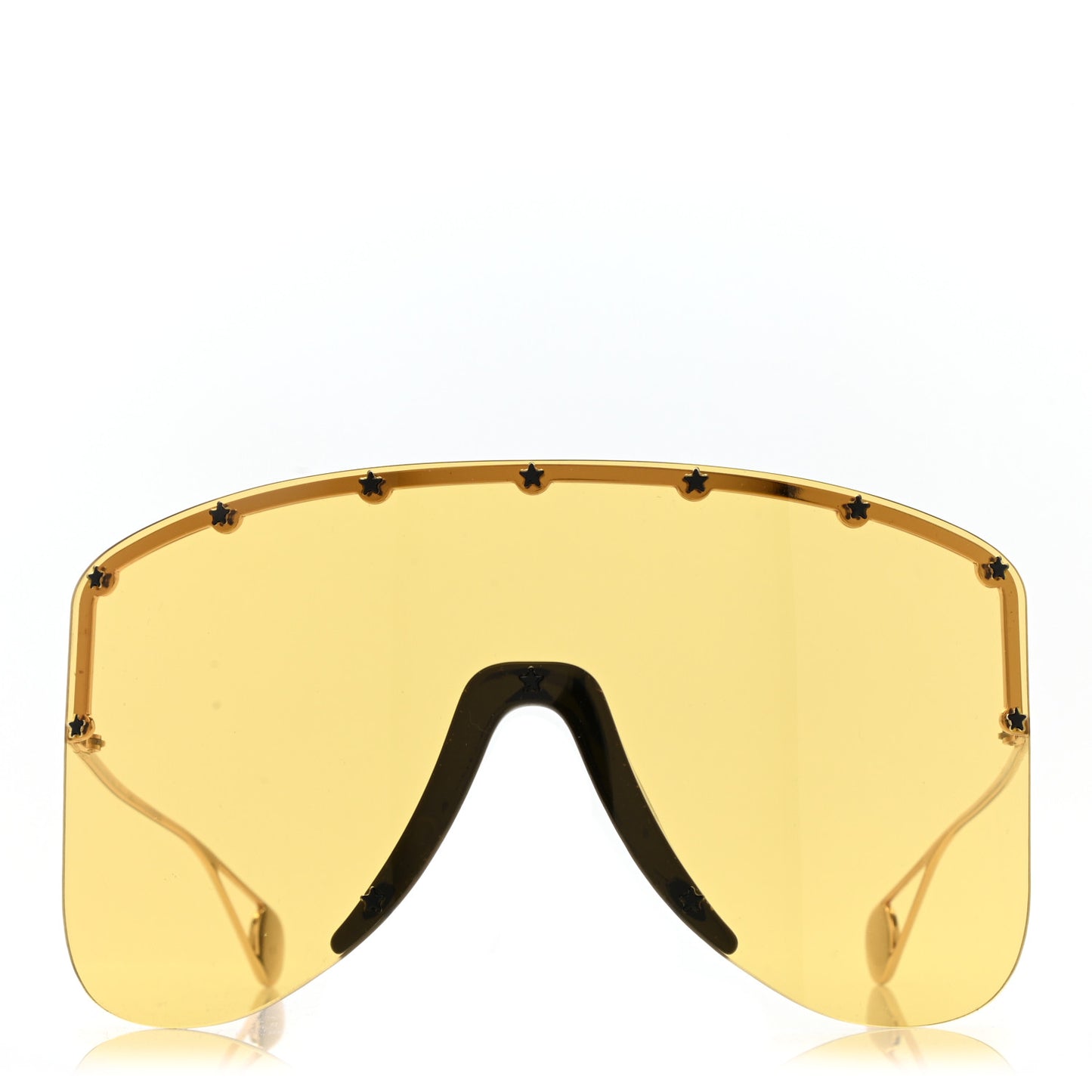 Star Studded Shield Sunglasses GG0541S Yellow