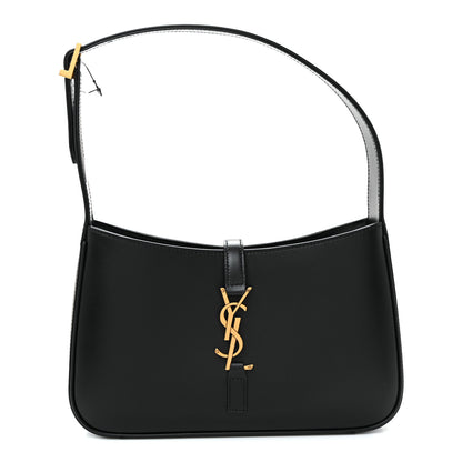 Saint Laurent Smooth Calfskin Le 5 A 7 Hobo Black 1 of 10