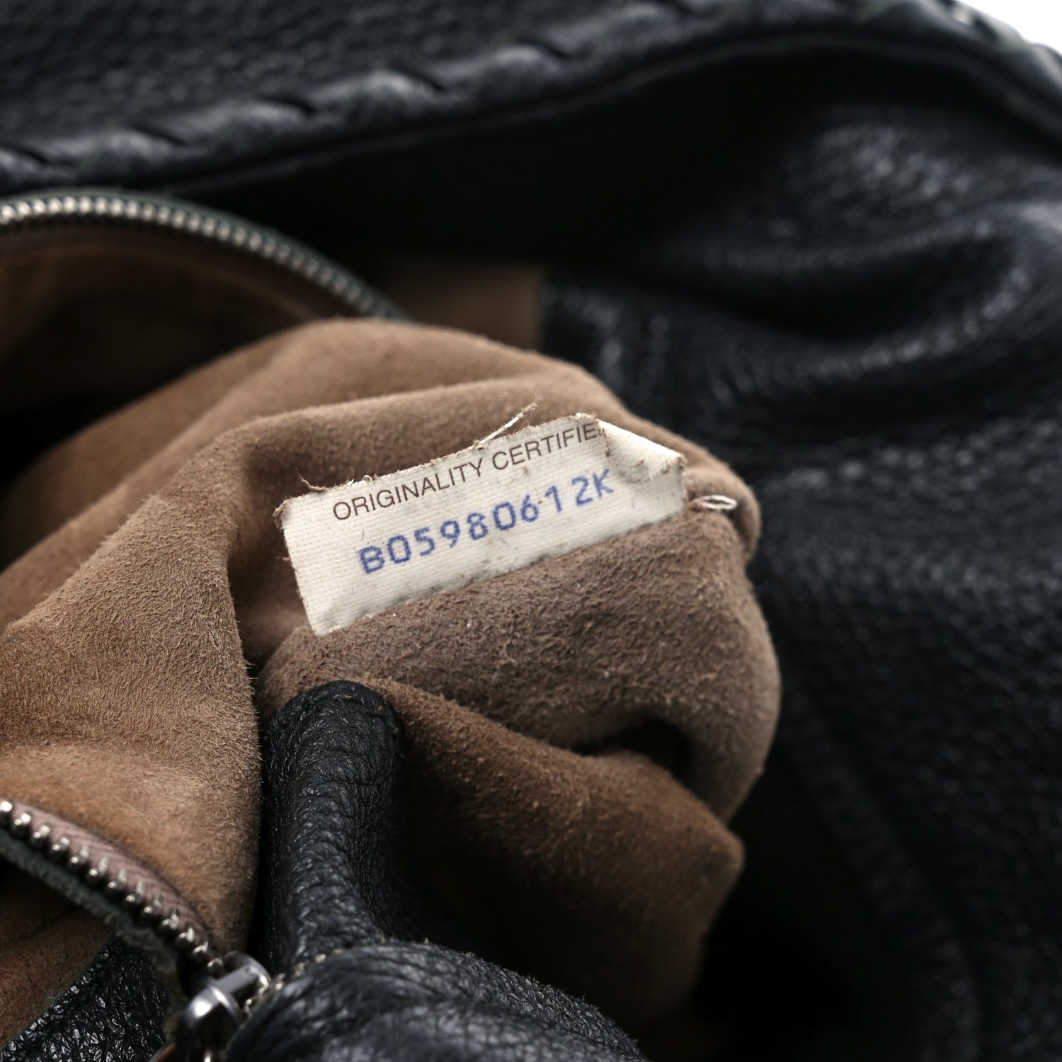 Bottega Veneta Cervo Deerskin Large Hobo Black 7 of 12