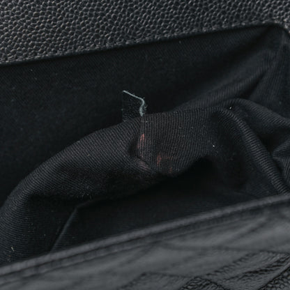 Chanel Caviar Quilted CC Large Clutch Black 14 of 15