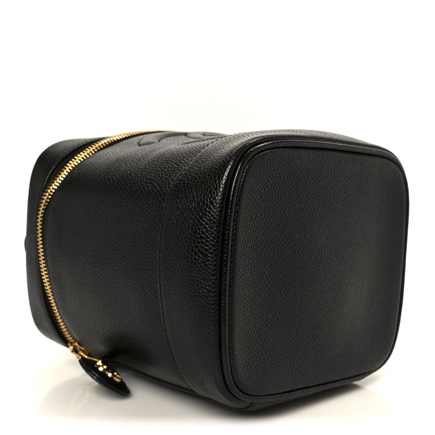 Chanel Caviar Vanity Cosmetic Case Black 4 of 11