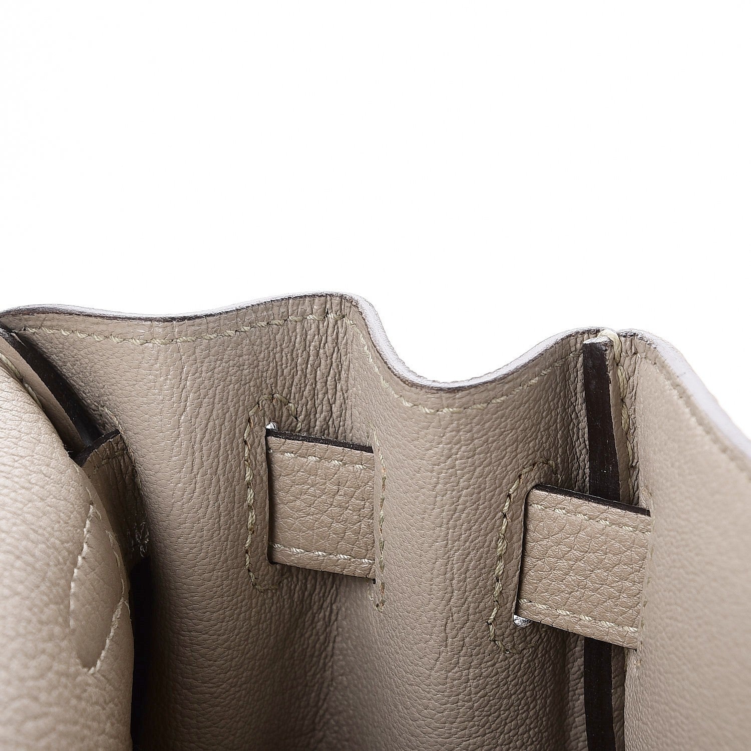 Hermes Taurillon Clemence Kelly Retourne 28 Gris Tourterelle 22 of 27