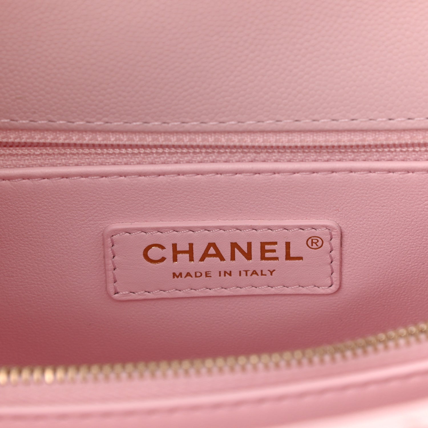 Chanel Caviar Quilted Small Coco Handle Flap Light Pink 5 of 11