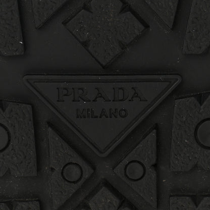 Prada Re-Nylon Triangle Logo Apres Ski Ankle Boots 42 Black 7 of 9