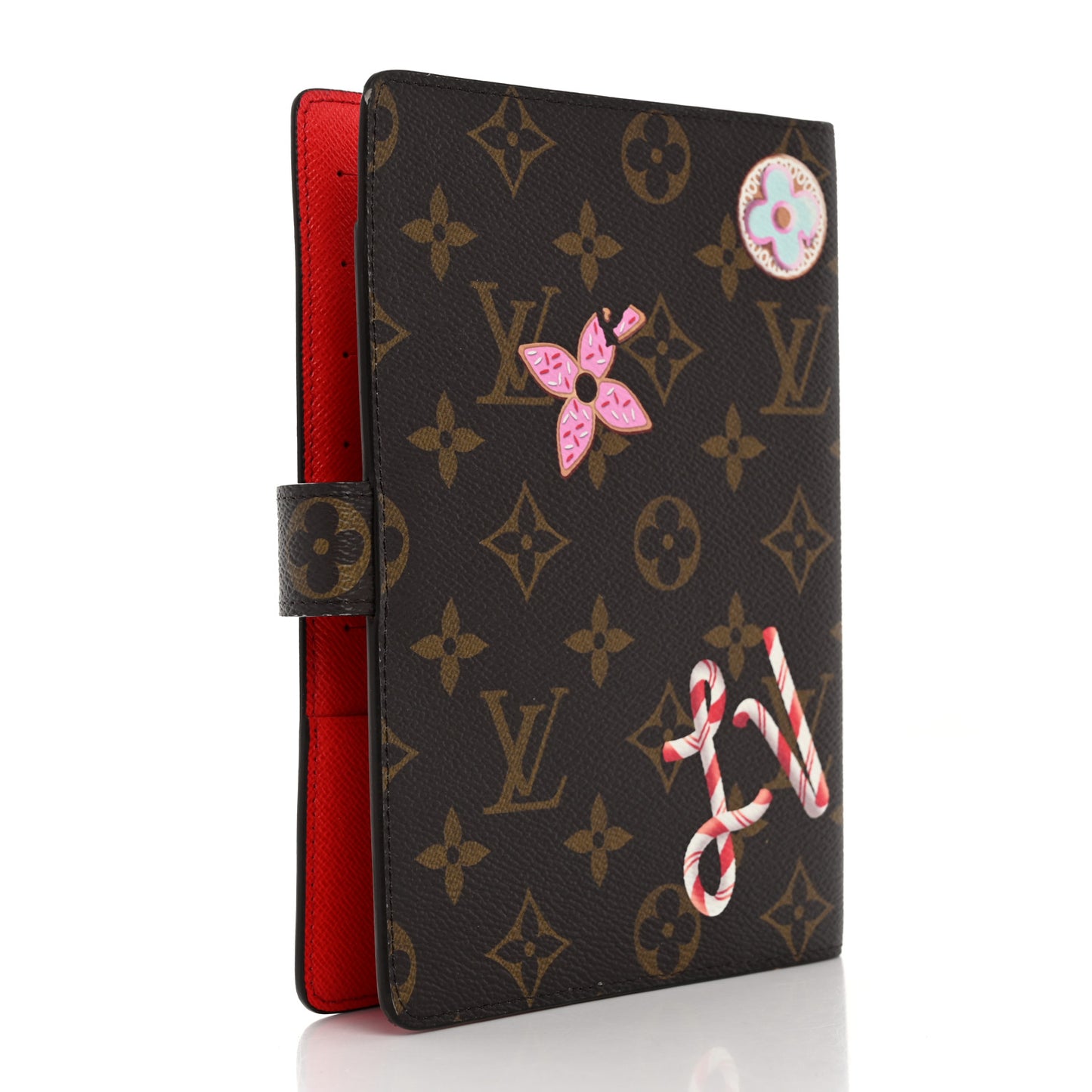 Monogram 2024 Christmas Animation Candy Factory Medium Ring Agenda Cover