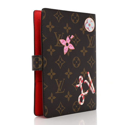Louis Vuitton Monogram 2024 Christmas Animation Candy Factory Medium Ring Agenda Cover 3 of 6