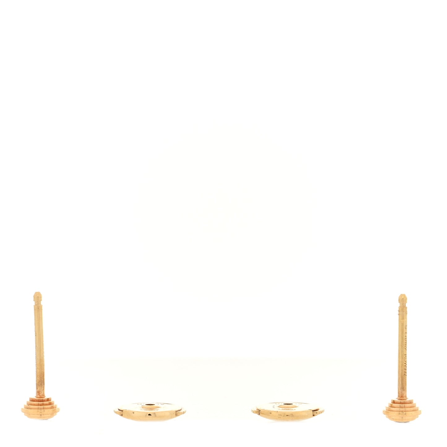 18K Yellow Gold Diamond XS D'Amour Earrings