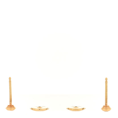 Cartier 18K Yellow Gold Diamond XS D'Amour Earrings 3 of 4