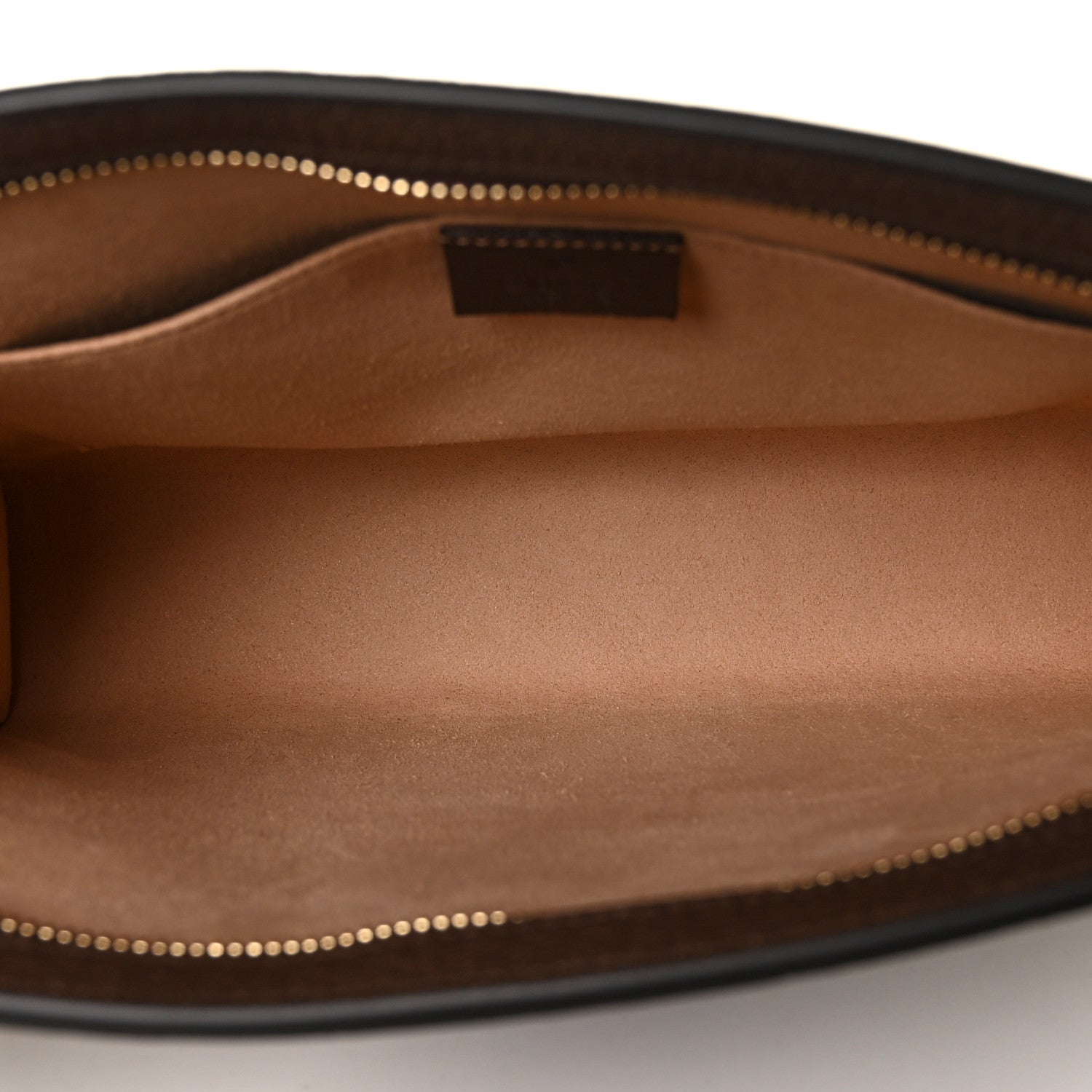 Gucci GG Supreme Monogram Web Ophidia Pouch Brown 9 of 20