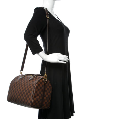 Louis Vuitton Damier Ebene Speedy Bandouliere 30 3 of 10
