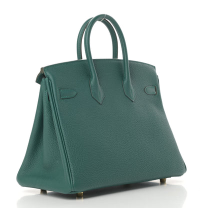 Hermes Togo Birkin 25 Malachite 3 of 11