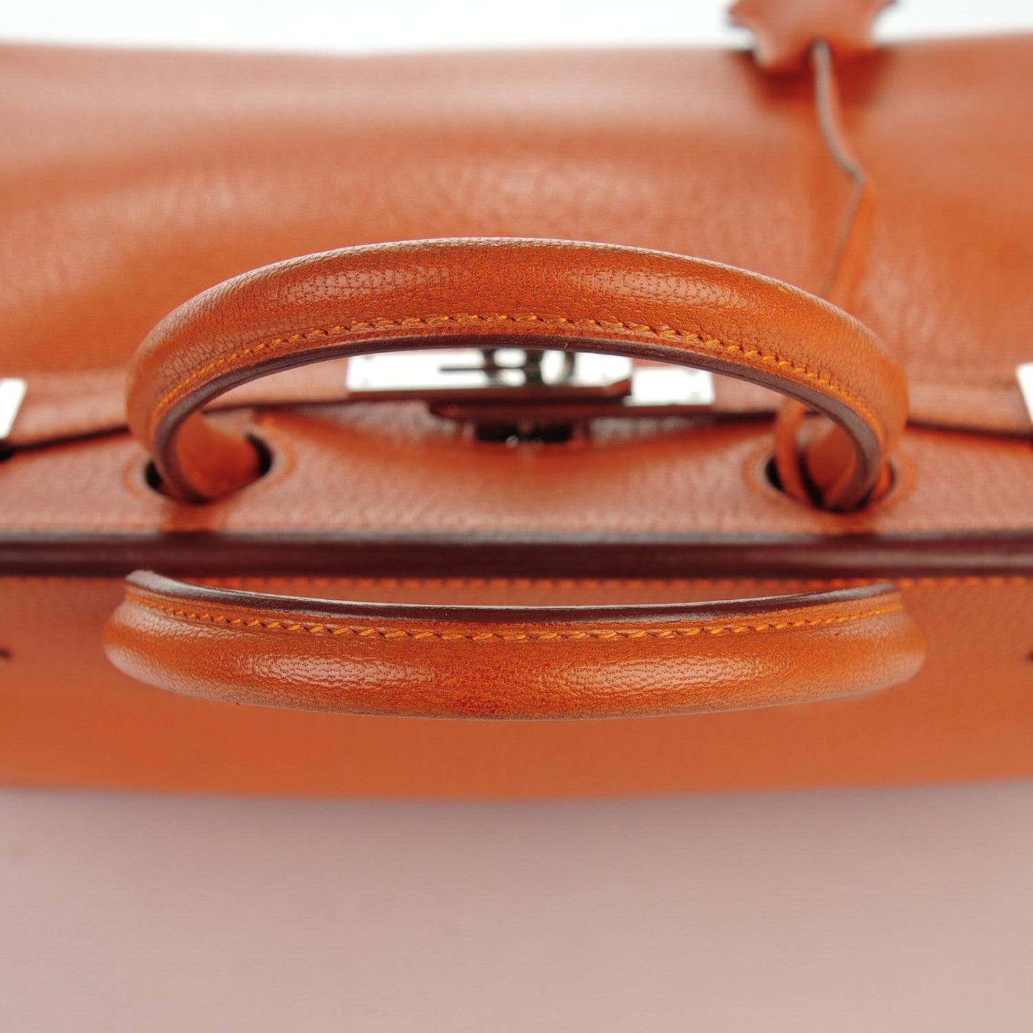 Hermes Chevre de Coromandel Birkin 30 Potiron 7 of 28