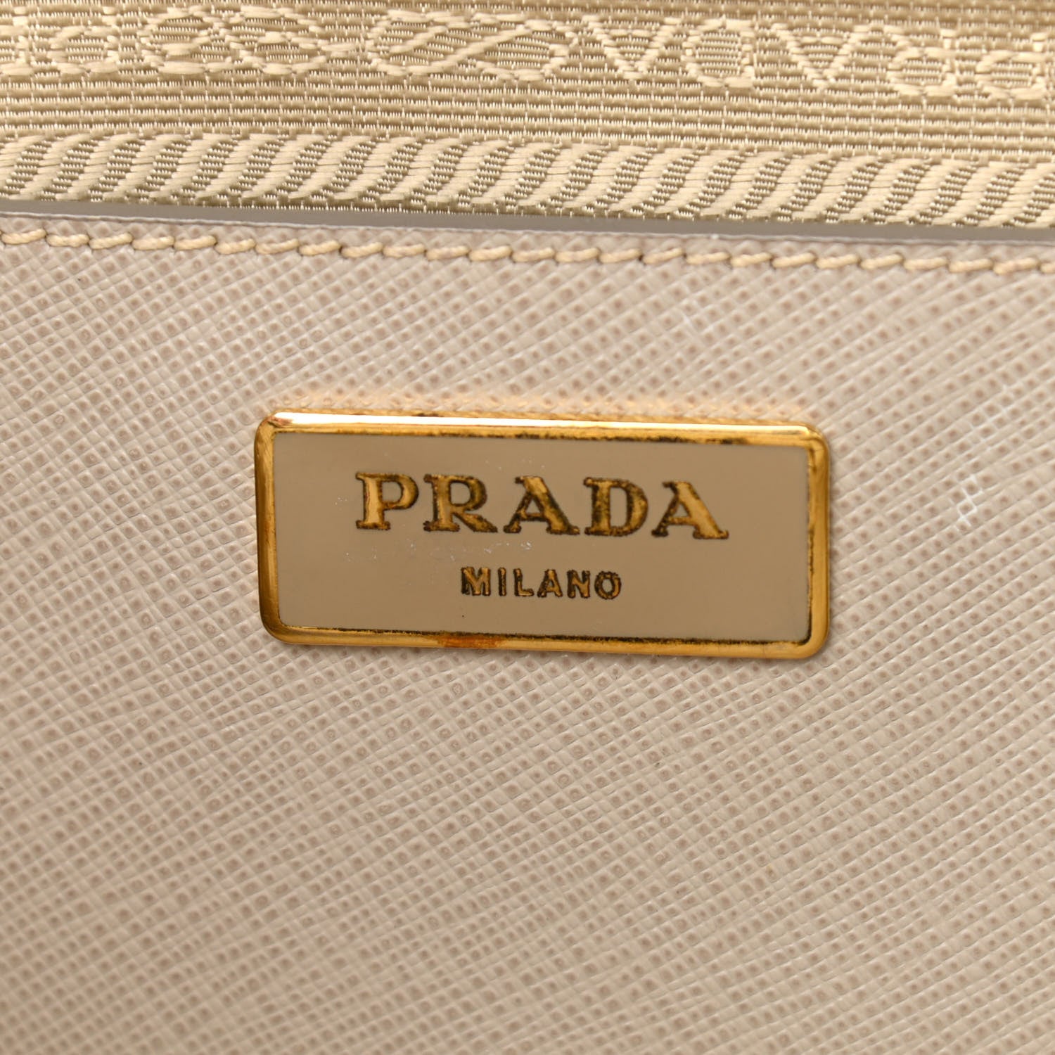 Prada Saffiano Lux Bowler Pomice 5 of 12