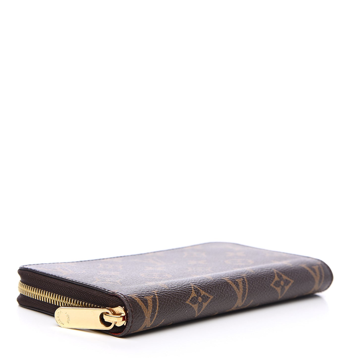 Monogram Zippy Wallet Coquelicot