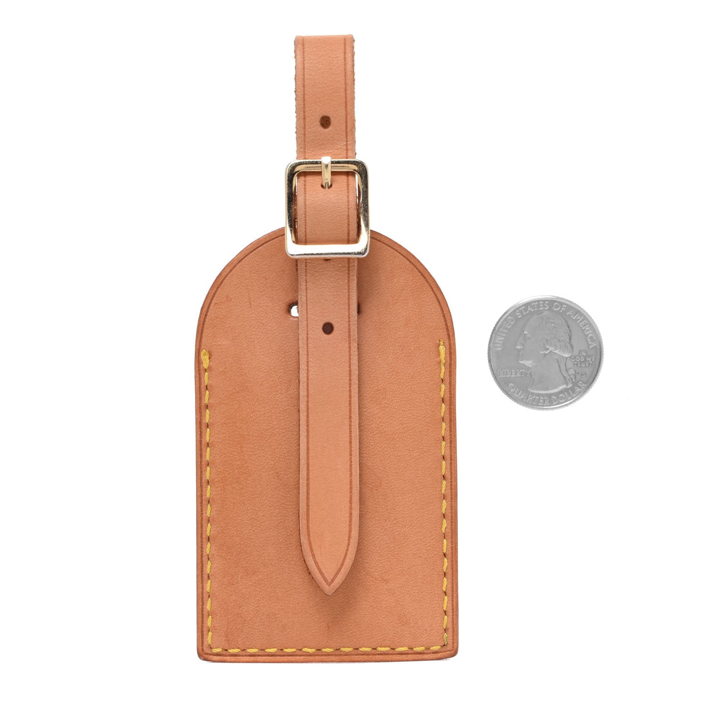 Vachetta Leather Luggage Tag