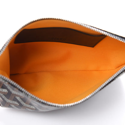 Goyard Goyardine Senat Pochette PM Black Gold 5 of 7