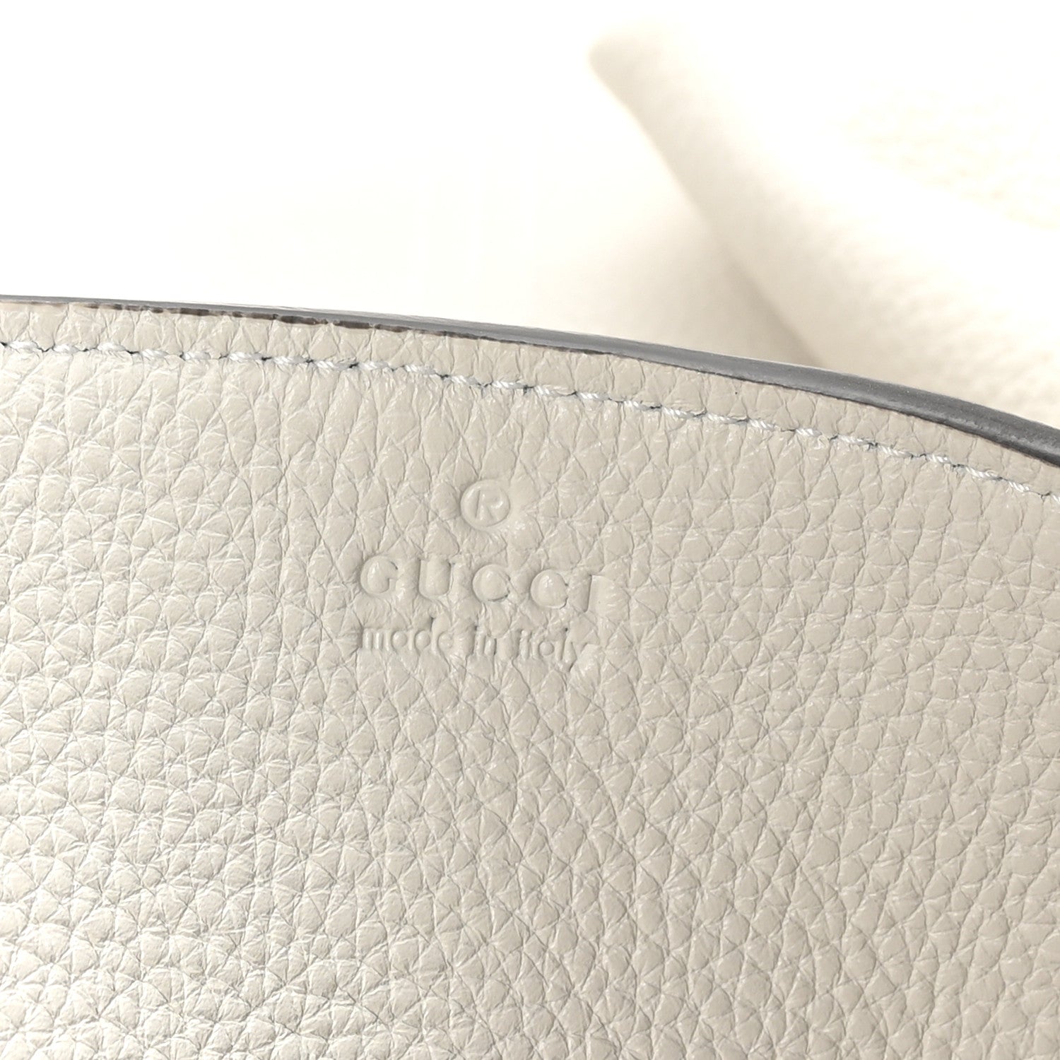 Gucci Amour Grane Calfskin Medium Jackie 1961 Crossbody Bag Great White 7 of 10