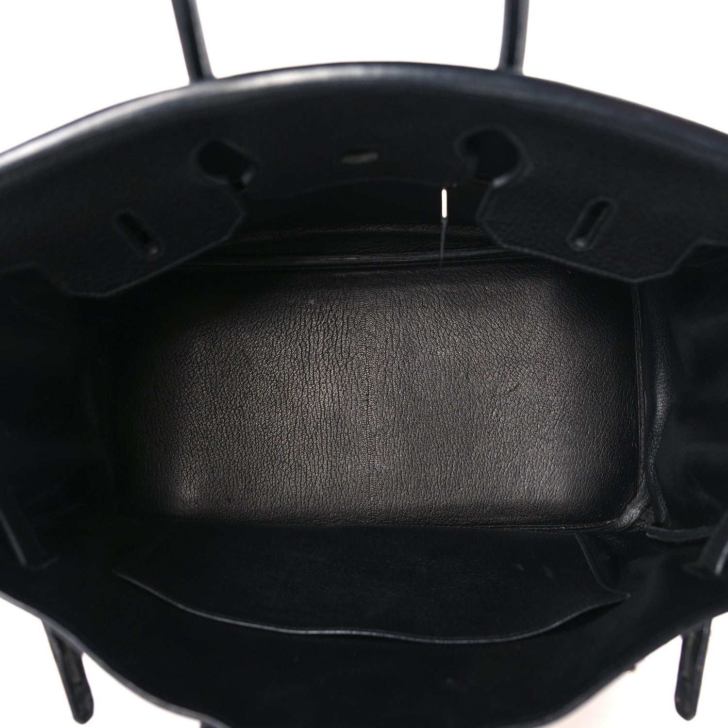 Hermes Taurillon Clemence Birkin 35 Black 5 of 9