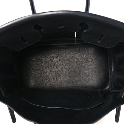 Hermes Taurillon Clemence Birkin 35 Black 5 of 9