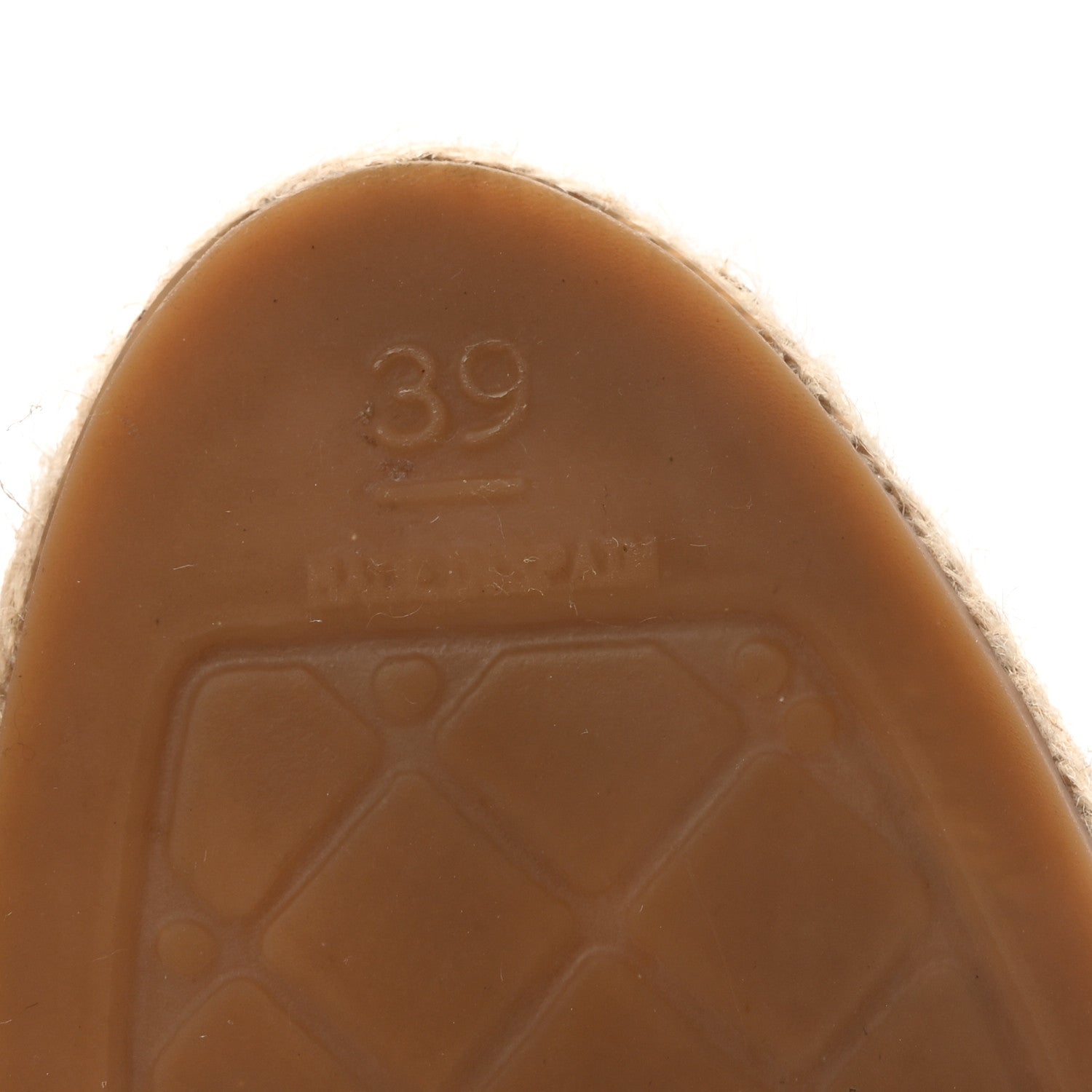 Chanel Linen CC Espadrilles 39 Beige Black 7 of 9