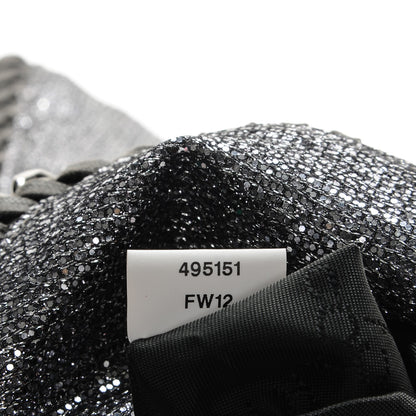 Stella McCartney Metallic Glitter Small Falabella Tote Silver 8 of 9